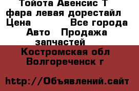 Тойота Авенсис Т22 фара левая дорестайл › Цена ­ 1 500 - Все города Авто » Продажа запчастей   . Костромская обл.,Волгореченск г.